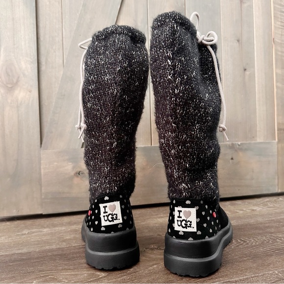 Ugg I Heart Ugg Slouchy Knit Boots - Picture 5 of 14